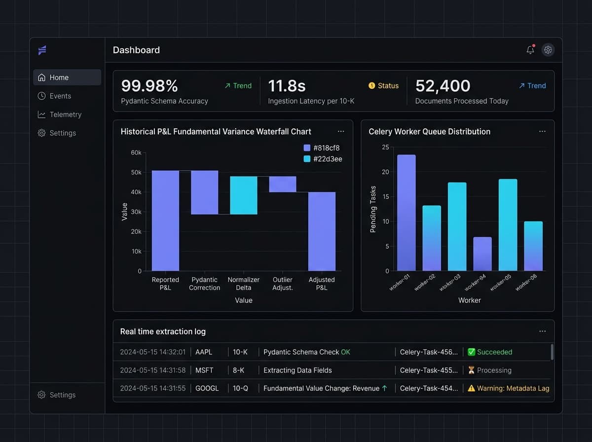 P&L Waterfall Analytics Dashboard