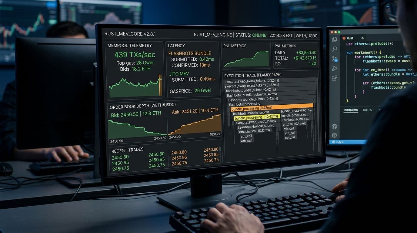 Autonomous Crypto Trading in Rust: Sub-Millisecond MEV & Private Relays