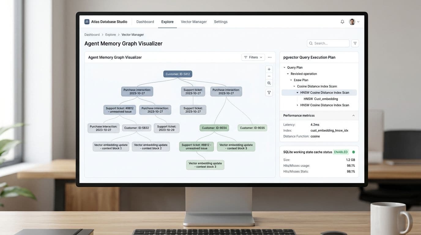 Agent Memory: Vector DBs vs Summary Graphs vs SQLite Cache